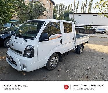 daewoo musso: Kia Bongo (кабина-дубль) — интерьер и оснащение - Рулевое колесо с — 7