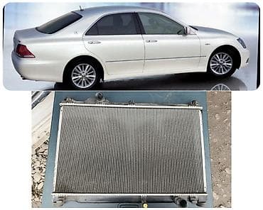 Радиатор охлаждения двигателя на Тойота Кроун атлет 2006 3,0 литра