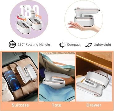 маленький утюг для путешествий: Mobi center/Моби центр ‼️ Портативный паровой утюг для одежды — 2