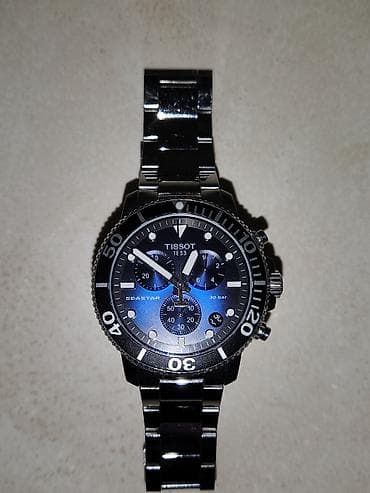 constantine meteor: Спортивные часы часы, Tissot, Таймер и секундомер, Водонепроницаемые, Мужские, Б/у — 3