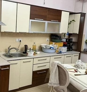 Үй жана бакча: Ашкана гарнитуру, түсү - Саргыч боз — 1