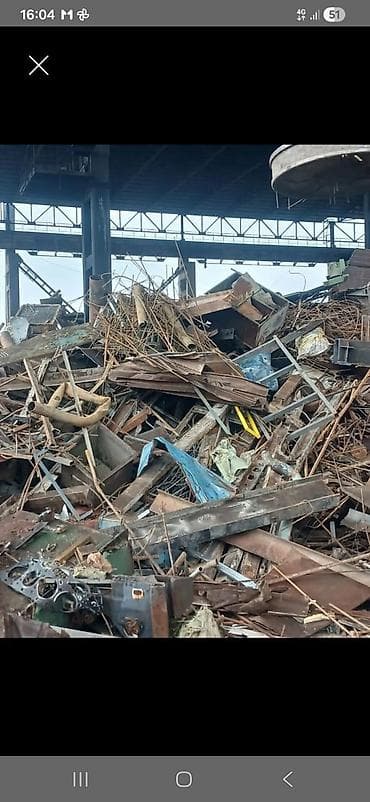 Металлолом смешанный (черный и цветной) - Состав: стальной/чугунный