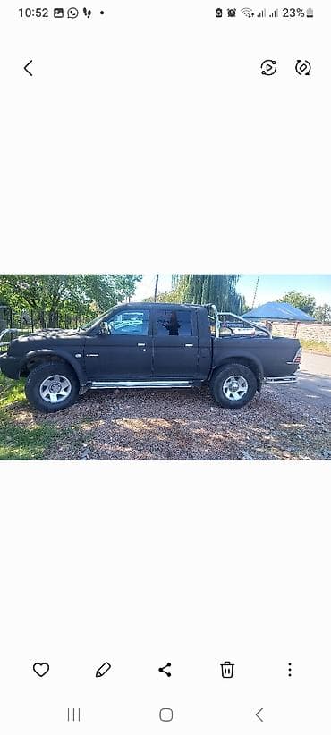 тойота марк х бампер: Mitsubishi L200: 2001 г., 2.9 л, Механика, Дизель, Пикап — 2