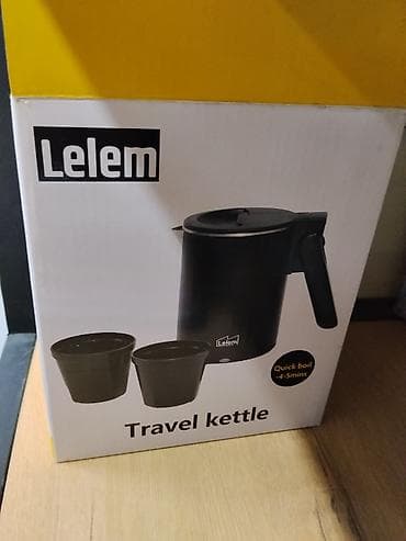 touch: Портативный электрический чайник Lelem Travel Kettle - Объем: 600 мл — 1