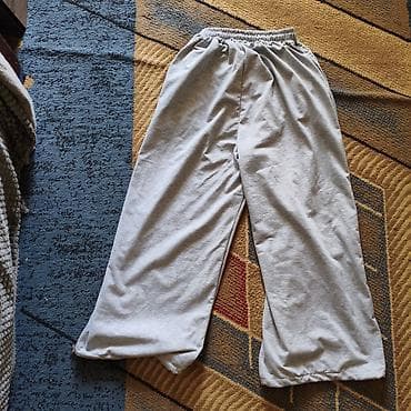 лосины белые: Штаны М — 2