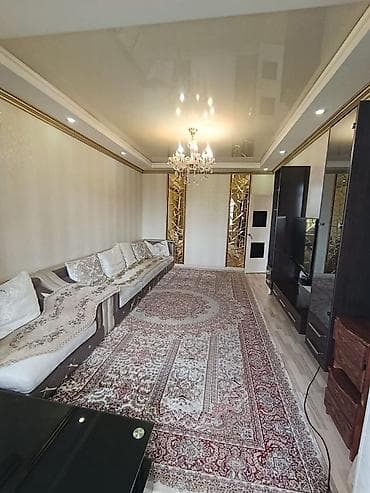 глобуса: 3 комнаты, 67 м², Асанбай мкр 106 серия, 6 этаж, Старый ремонт — 2