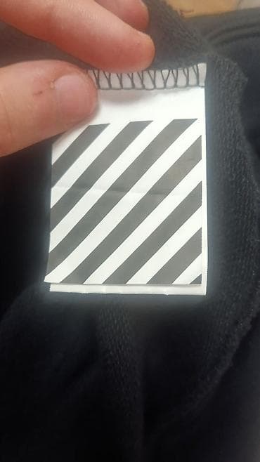 tech flecee: Мужская толстовка, XL, Off-White, Новый, цвет - Черный, Самовывоз, Платная доставка — 6