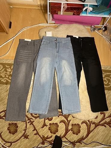 вареный хлопок: Мужские джинсы, M, L, XL, Новый, цвет - Голубой, Самовывоз, Платная доставка — 1