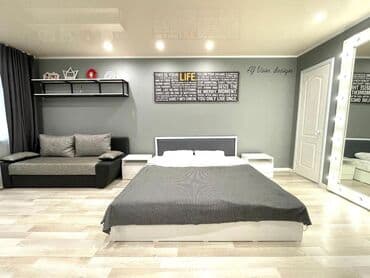 недостроенные дома в бишкеке: 1 бөлмө, Душ кабинасы, Жаздык, жууркан-төшөк каптары, Кондиционер — 26