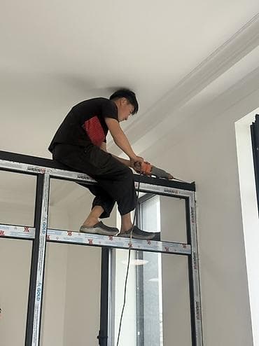 a frame: На заказ Каркасная перегородка, Для офиса, Монтаж — 3