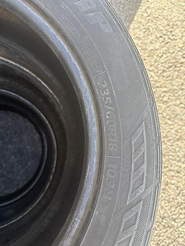 машинелер: Шиналар 235 / 60 / R 18, Жай, Комплект, Жеңил унаалар, Hankook — 5