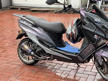 honda prider: Скутер/мопед спортивного стиля с тюнингом - Кузов обтекаемой формы — 3