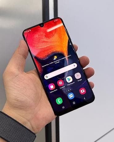 Samsung Galaxy A50, Б/у, 64 ГБ, 2 SIM