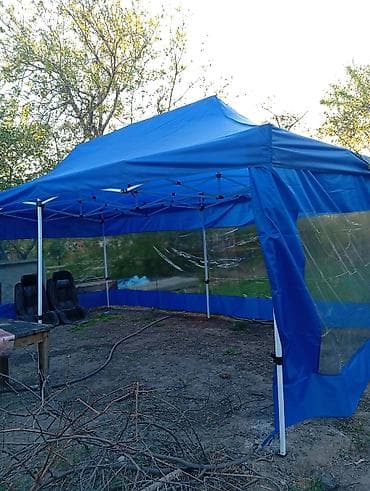 сетки для тени: Разборной шатёр-тент с прозрачными окнами - Быстрая складная — 1