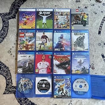 Коллекция дисков для PlayStation 4 и PlayStation 5. Обмен интересен