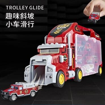 стильные платья оптом от производителя: Игрушечная машина трал АВТОВОЗ красный . Игровой набор с машинками в — 3