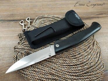 прибор ночного видения для охоты бу: Складной нож Калан от Витязь сталь 65x13, рукоять дерево Охота и — 13