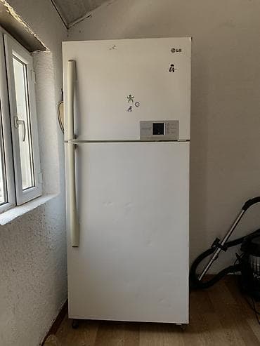 Холодильник LG, Б/у, Двухкамерный, 60 * 170 * 60 at lalafo.kg Холодильник LG, Б/у, Двухкамерный, 60 * 170 * 60