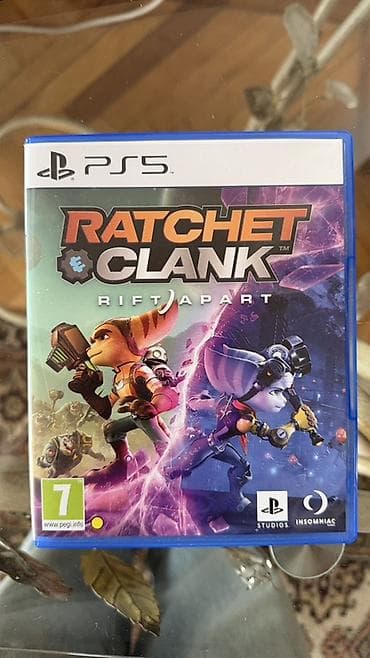 Аксессуары для консолей: Диски для PlayStation 5 (PS5) 1) Ratchet & Clank - 2000 сомов — 2