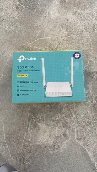 Акылдуу сааттар: Продается новый Wi-Fi роутер от фирмы tp-link Цена - договорная По — 1