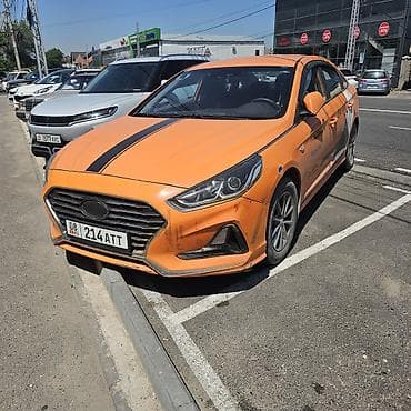яндекс бренд наклейка: Hyundai Sonata: 2019 г., 2 л, Автомат, Бензин, Седан — 1