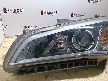 Сальники: Передняя левая фара Hyundai 2016 г., Б/у, Оригинал — 4