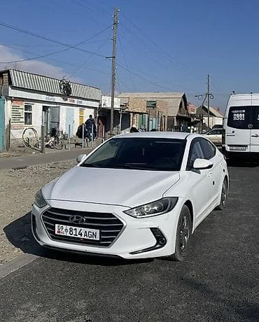 саната жолтый: Hyundai Elantra: 2018 г., 1.6 л, Автомат, Бензин, Седан — 1