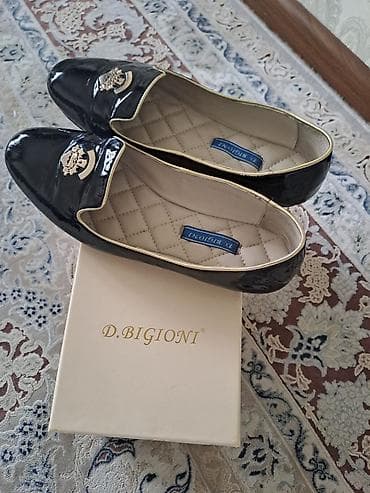 Прокат одежды: Люксовая женская обувь 37р. кожа лак. Бренд D.Bigioni, кто знает эту — 1