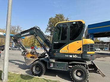 john dere: Экскаватор, Hyundai, Колесный — 1