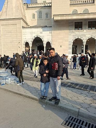 теплые пуховики: Тёплая зимняя куртка-пуховик с капюшоном, мужская/подростковая — 1