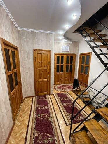 купить дом дешево: 150 кв. м, 5 бөлмө, Евроремонт, Унаа токтотуучу жай, Забор, тосулган — 7