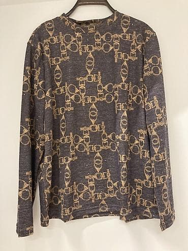 топы женские: Лонгслив, цвет - Коричневый, Китай, XL, 2XL — 3