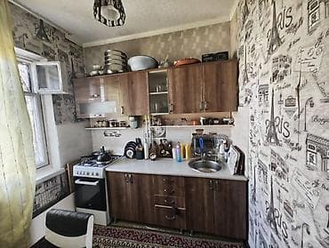 Батирлер: 2 бөлмө, 46 м², Аламедин-1 мкр 105-серия, 5 кабат, Жаңы ремонт — 7