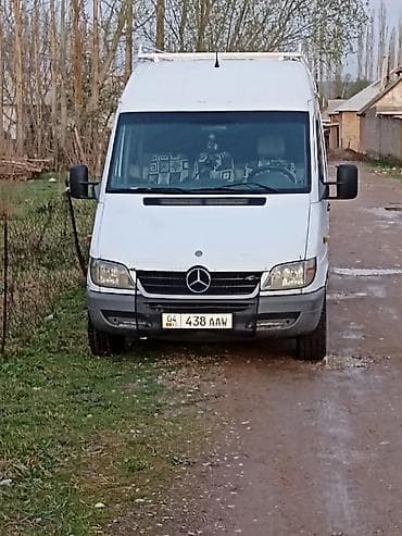 Mercedes-Benz Sprinter (длиннобазный, высокий потолок), белый фургон — 5