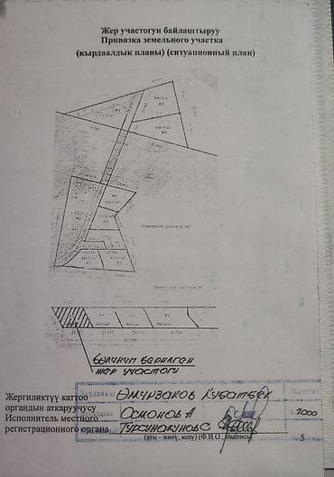 район чекиш ата: 4 соток, Для бизнеса, Договор купли-продажи — 3
