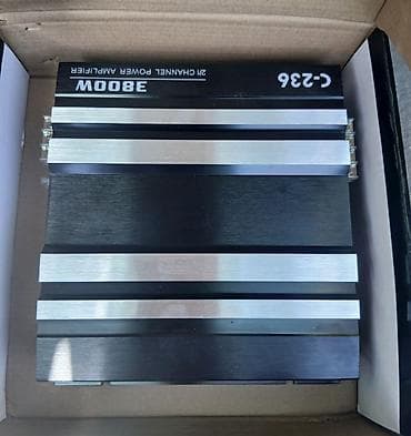 Усилитель Новый, 3800 Вт, Каналов: 2