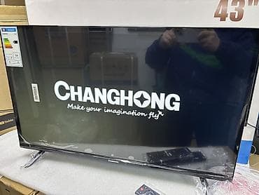 Телевизор CHANGHONG 43" - Диагональ: 43" - Смарт‑платформа: меню с