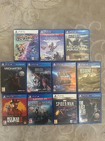 Коллекция дисков для PlayStation (PS4 и PS5) Состав набора: - PS5