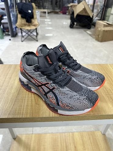 Мужские кроссовки, 42, 43, Asics, Новый, цвет - Серый, Самовывоз, Бесплатная доставка
