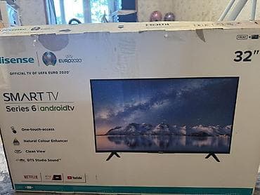 xbox 360 e: Телевизор Hisense 32B6700HA, 32" (80 см), Series 6, Smart TV на базе — 1