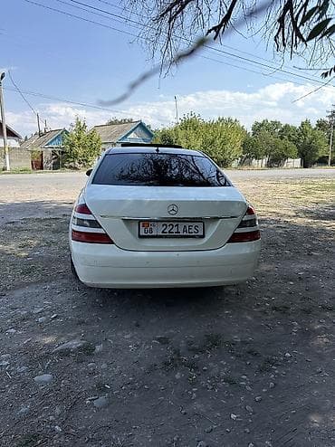 мереке авто: Mercedes-Benz S-Class: 2007 г., 3.5 л, Автомат, Бензин, Седан — 3