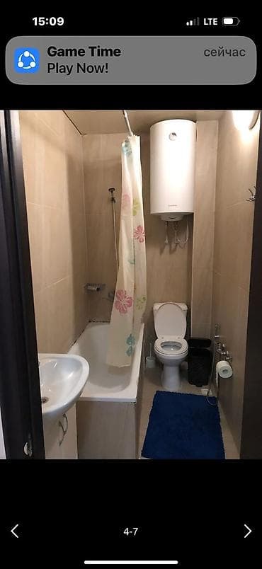 район кант: 2 комнаты, 43 м², Хрущевка, Политех Хрущевка, 4 этаж, Требуется ремонт — 4
