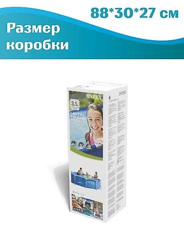 каркасные басейны: Каркасный бассейн Intex Metal Frame Pool 28200 Купить в Бишкеке — 10