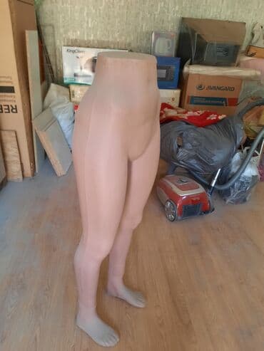 манекены для головных уборов: Манекен-торс женских ног для витрины/фотосъёмки 16штук-по 700сом - — 1