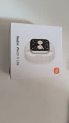 ми бенд 9 цена в бишкеке: Продаю абсолютно новые часы Redmi Watch 5 Lite, цвет Gold, белый — 1