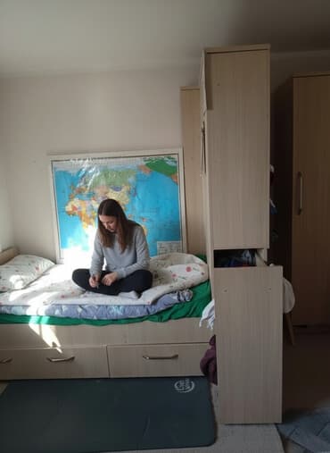 детский кровать чердак: Продаю гарнитур детский выдерживает более 100 кг он был двухъярусный — 2