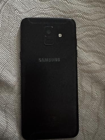 мед алимин: Samsung Galaxy A6, Б/у, 32 ГБ, цвет - Черный, 2 SIM — 2