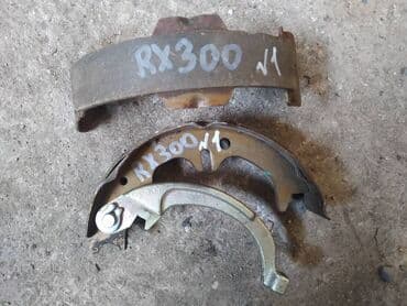 система форсунок: Toyota Harrier \ RX300 колодка ручника, Тойота Харриер колодка ручника — 2