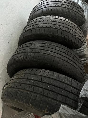 продажа авто дисков: 235/60/17 летние шины в хорошем состоянии. Цена 5500 сом — 2