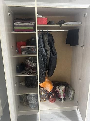 Шкафы: Шифоньер, шкаф для одежды, Прямой, ЛДСП — 2